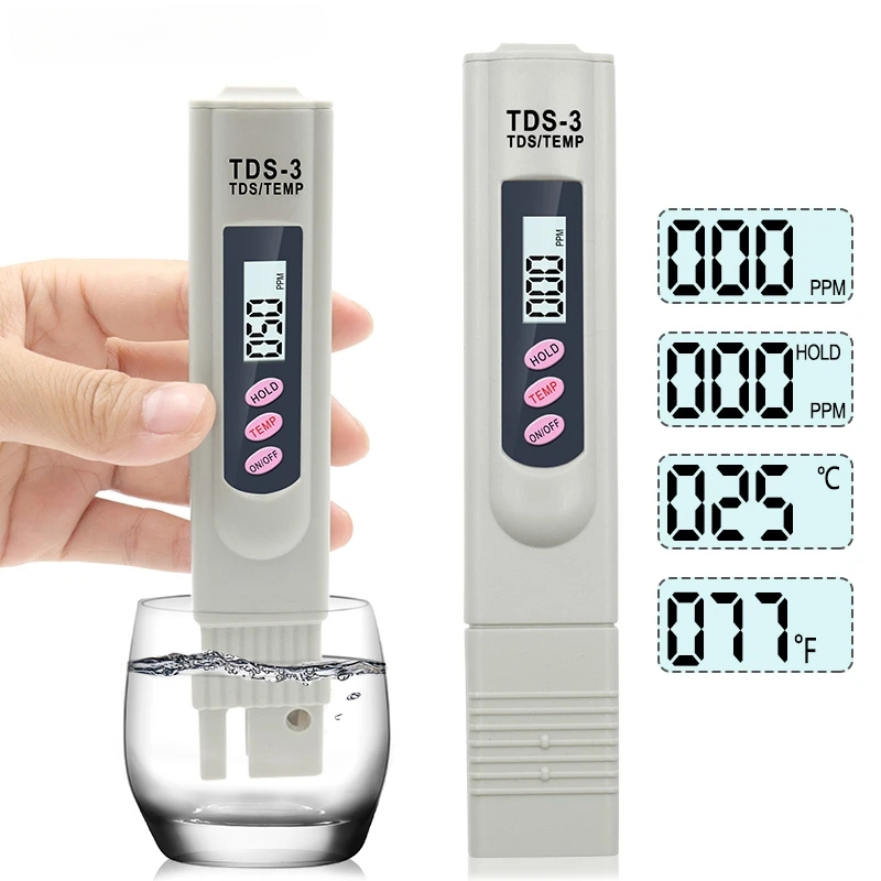 Aquael Filter Fzn - 1/3 個ポータブル LCD デジタル TDS 水質テスター水試験ペンフィルターメーター測定ツールアクセサリー水族館プール用