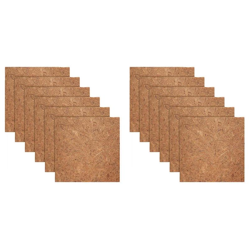 Substrate Coconut Fiber - A84E-2X 天然ココナッツ繊維マット、爬虫類用カーペット、トカゲ、ヘビ、カメ、イグアナ、ヤモリ用のペットテラリウム基材