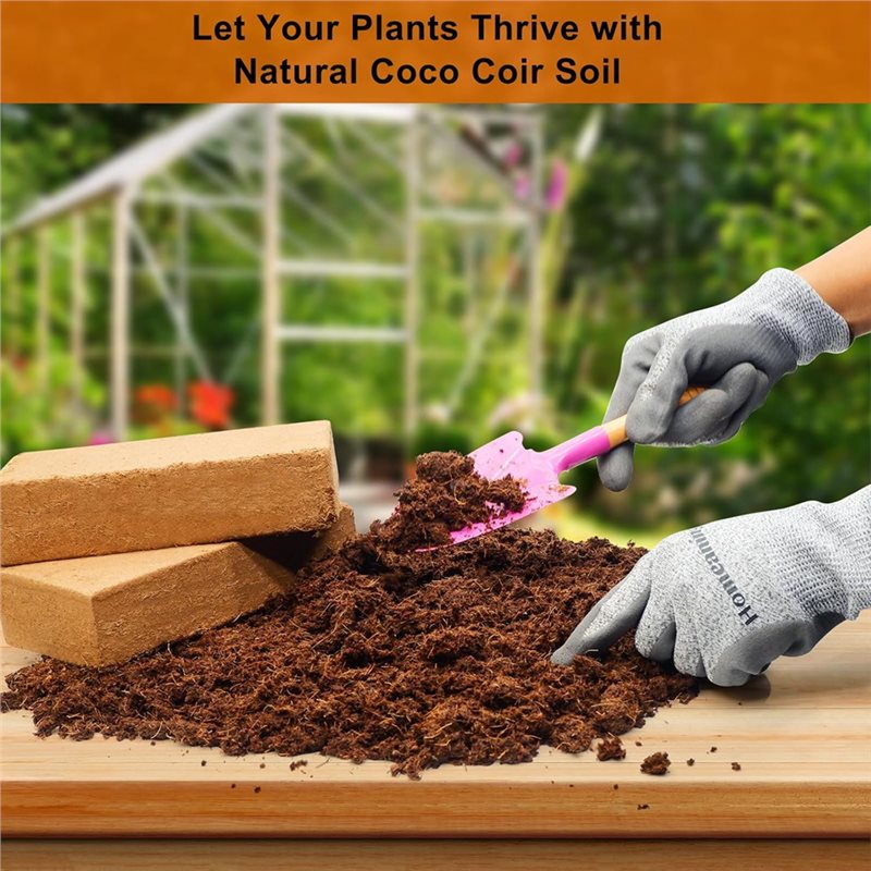 ABZL ココヤシ繊維ブリック（3個入り）、植物用低PH&E - Substrate Coconut Fiber のレビューと価格