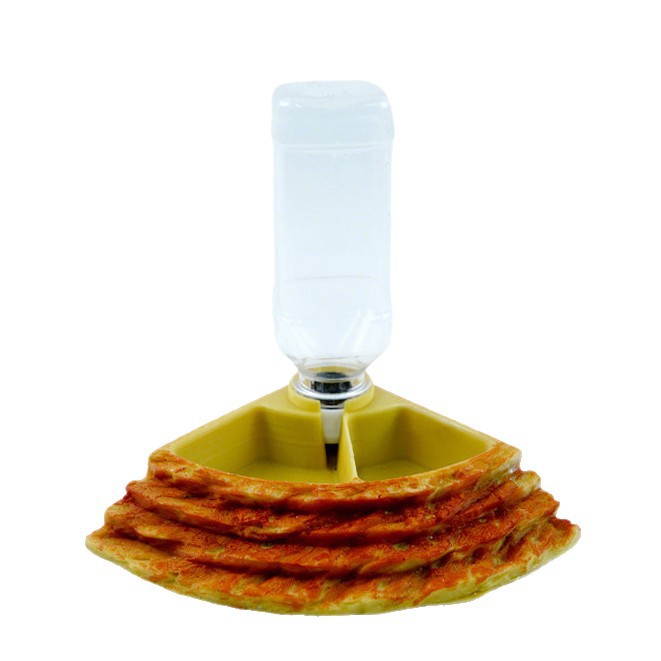 2 in 1 爬虫類用ウォーターカップフィーダー、吊り下げ式 - Water Dish Reptile のレビューと価格