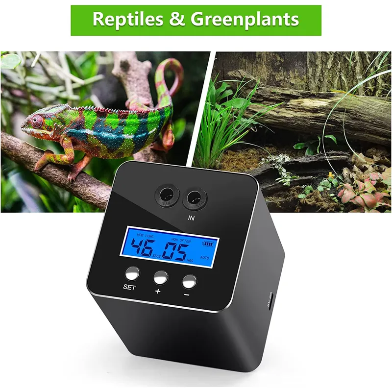 爬虫類用ミスト噴霧システム、360度調整可能なスプレーノズル - Misting Nozzle Reptile のレビューと価格