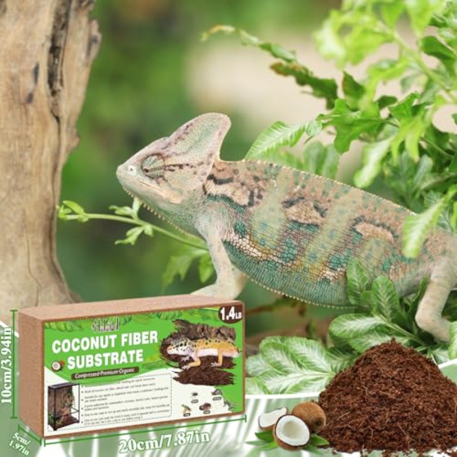 爬虫類用圧縮ココナッツ繊維基質、オーガニックココナッツ基質、 - Substrate Coconut Fiber のレビューと価格