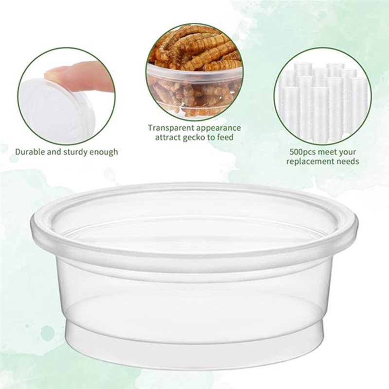 クレステッドゲッコー用フード＆ウォーターフィーディングカップ - Water Dish Reptile のレビューと価格
